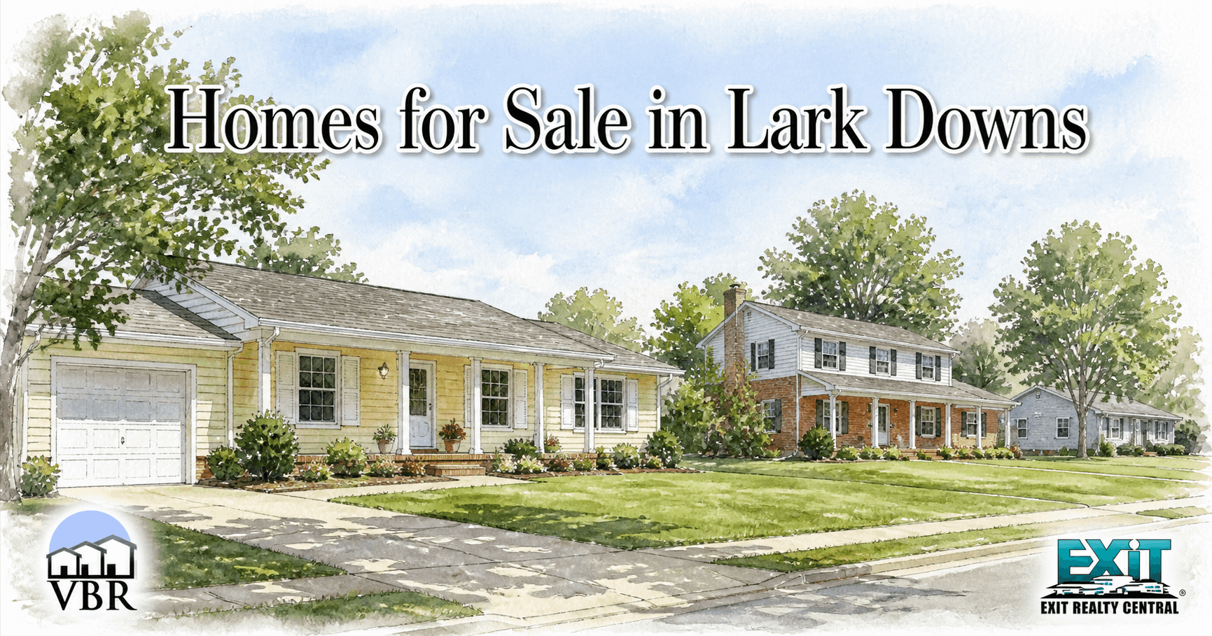 Homes for sale in Lark Downs, Virginia Beach.