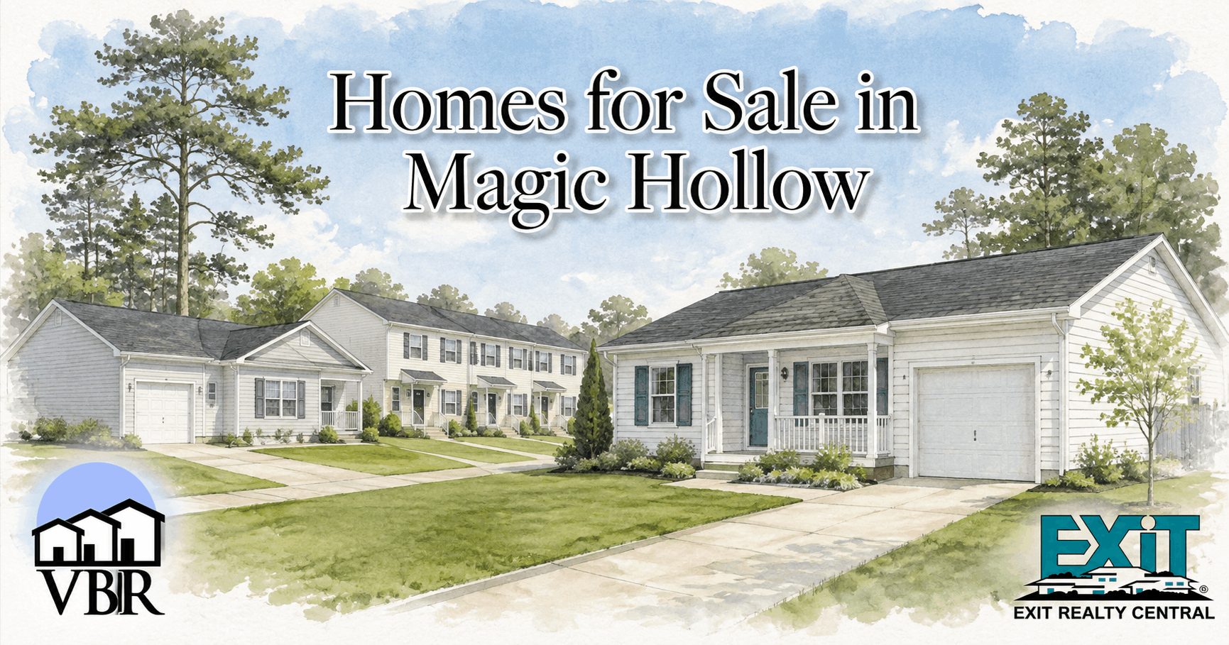 Homes for sale in Magic Hollow, Virginia Beach.