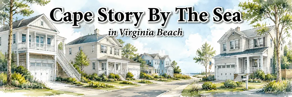 Cape Story By The Sea homes Virginia Beach