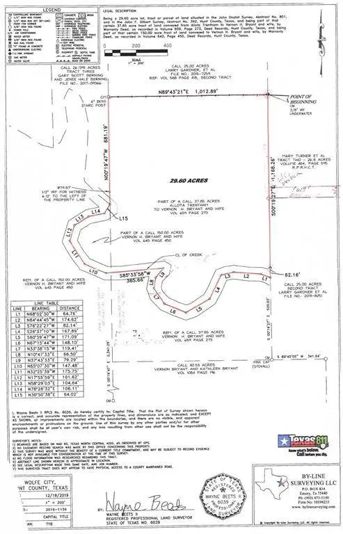 TBD County Road 4727, Wolfe City, TX 75496