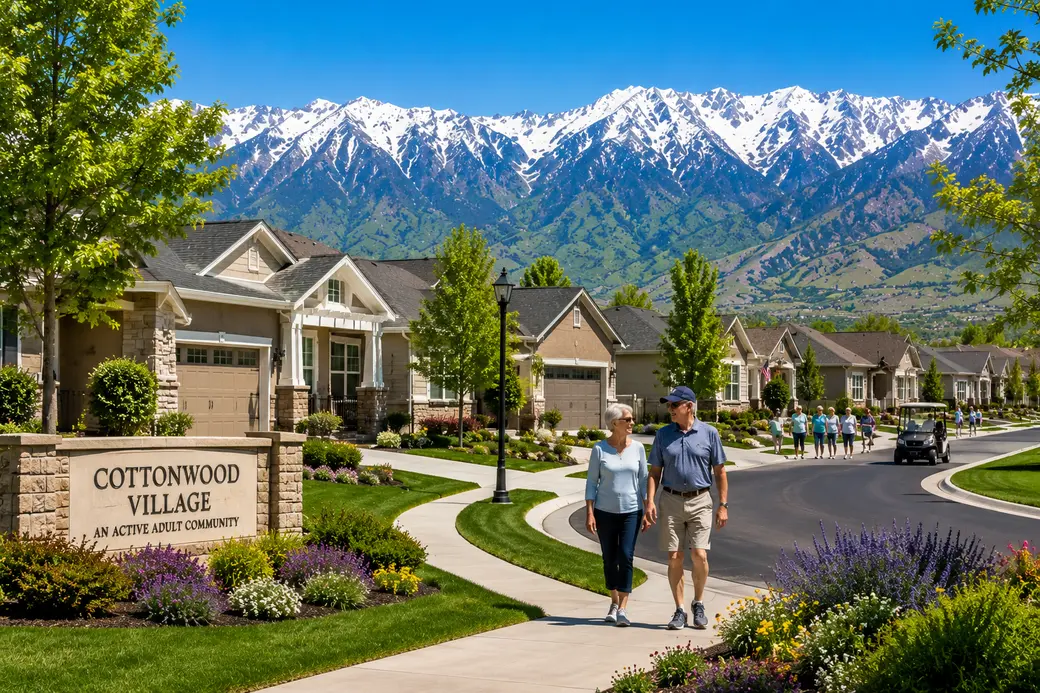 Las Mejores Comunidades Para Mayores de 55 Anos en Salt Lake County en 2026