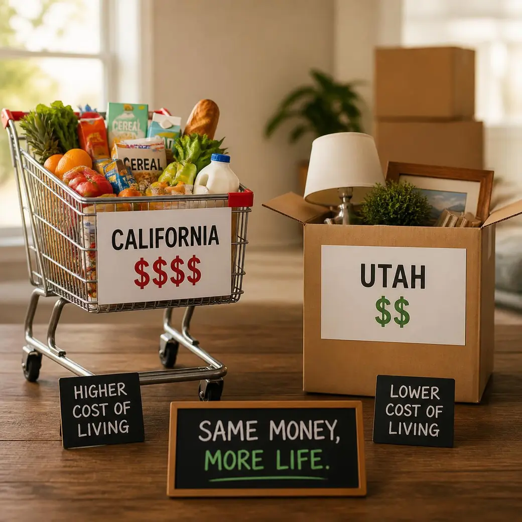 Is Utah Really Cheaper Than California? A Real 2026 Cost Breakdown