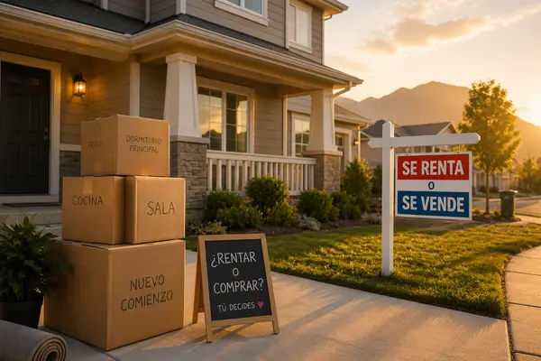 Rentar vs Comprar Despues de Mudarte a Utah: Que Deberias Hacer Primero