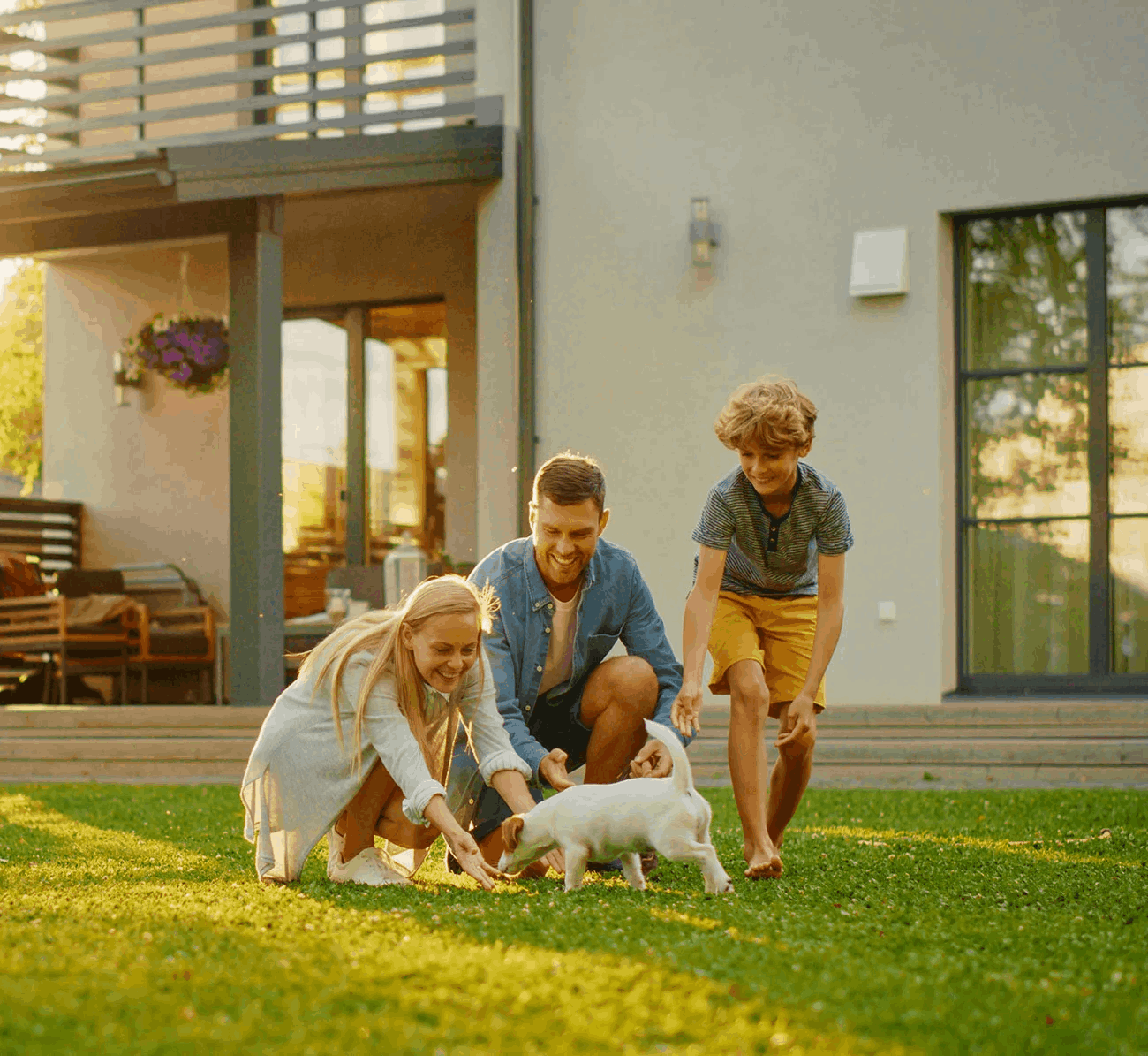 Family Moving Home