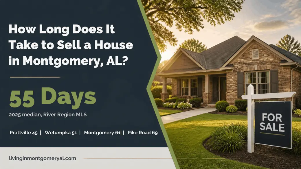 How Long Does It Take to Sell a House in Montgomery, Alabama?