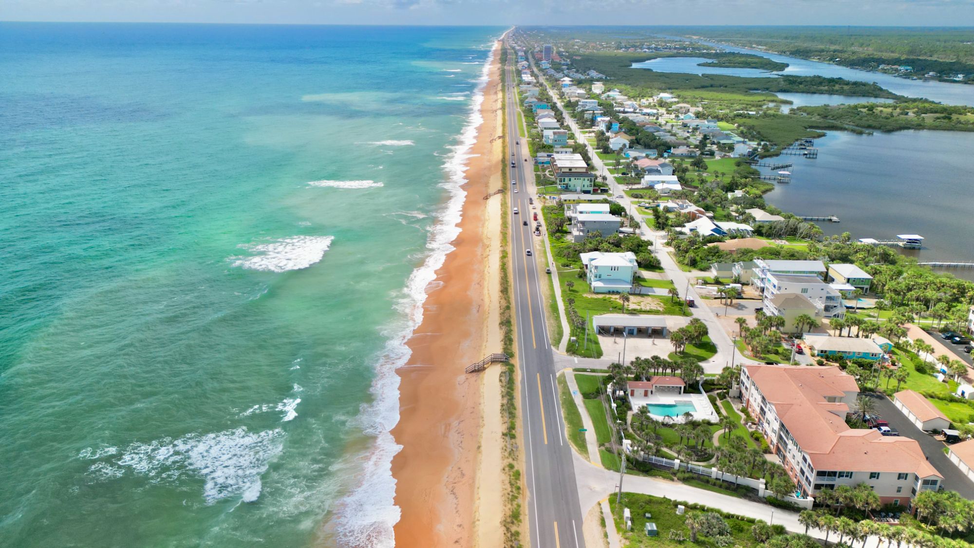 Flagler Beach Aerial View