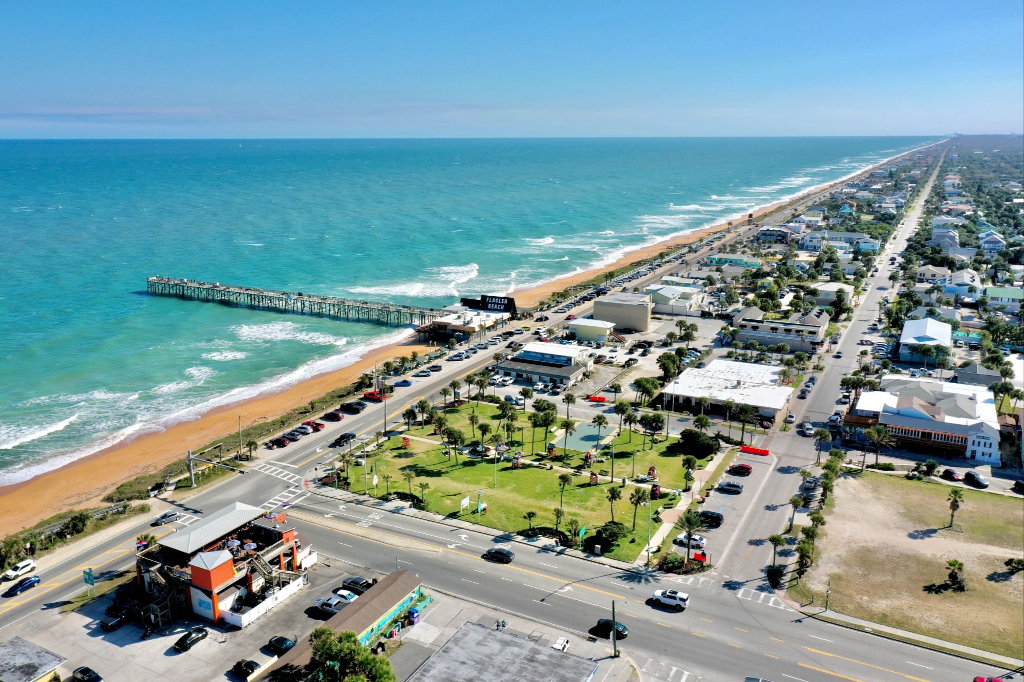 Flagler Beach FL — a quiet, uncrowded beach town perfect for retirement living