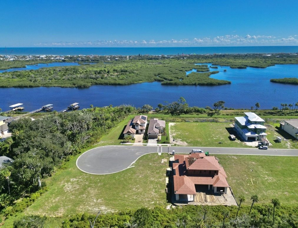 Looking east from John Anderson Highway across Veranda Bay toward the Intracoastal and the Atlantic. Photo: The Landmark Group at Compass.