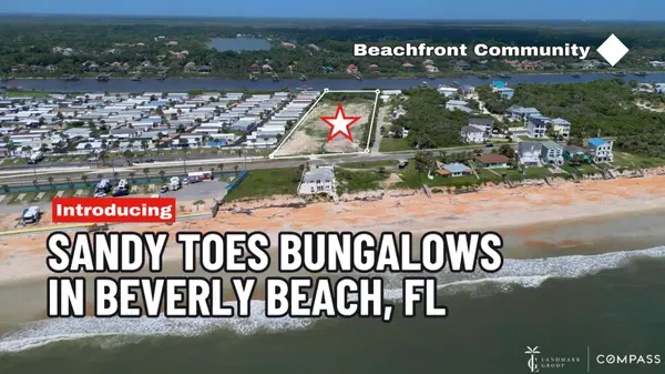 Sandy Toes Bungalows Construction Update: The Land Is Cleared in Beverly Beach, FL — Drone Video Inside,Landmark Group