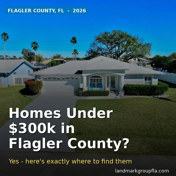 Can You Really Find Homes Under $300k in Flagler County FL?,Landmark Group