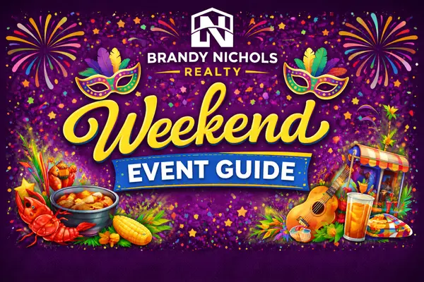 St. Charles Parish Weekend Events Guide — the Brandy Nichols Realty Weekender! ,Brandy Nichols