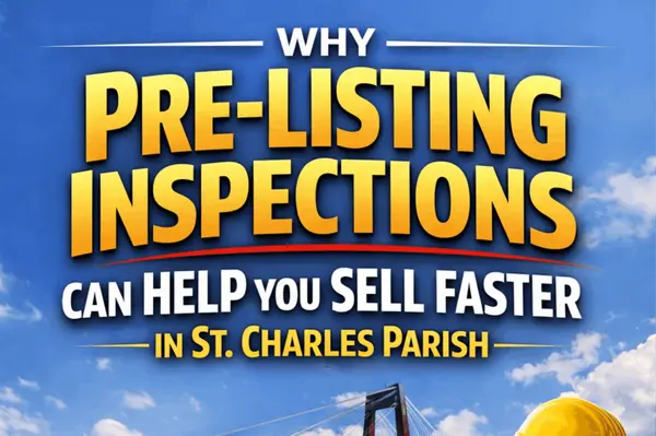 Why Pre-Listing Inspections Can Help You Sell Faster in St. Charles Parish,Brandy Nichols