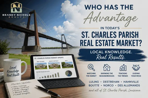 feature image of Who Has the Advantage in Today's St. Charles Parish Real Estate Market?