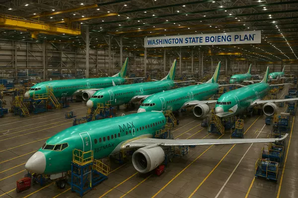 Boeing CEO wants to crank up the 737 MAX production rate through rest of year,Leon Harper