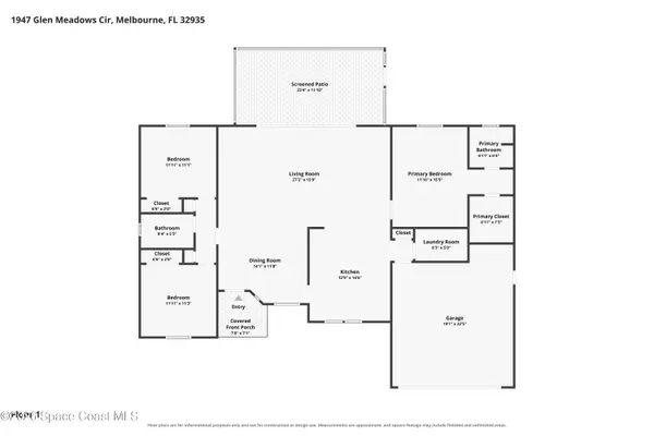 1947 Glen Meadows CIR, Melbourne, FL 32935