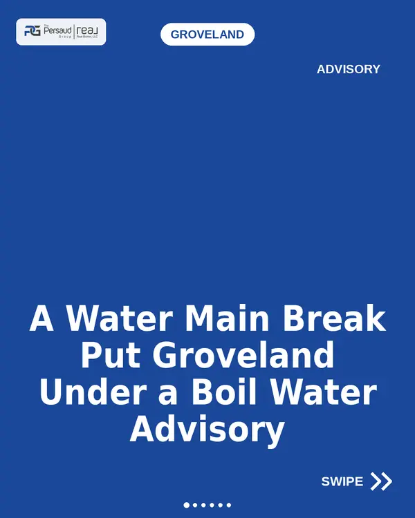 feature image of Groveland Boil Water Advisory: Water Main Break Affects About 3,500 Homes