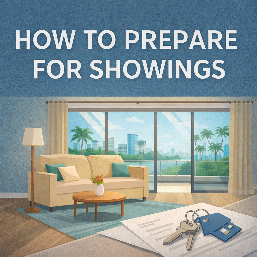 How to Prepare for Showings