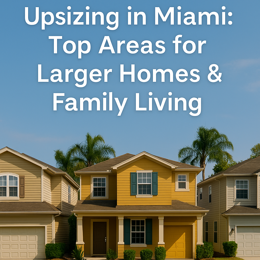 Upsizing in Miami Top Areas for Larger Homes & Family Living