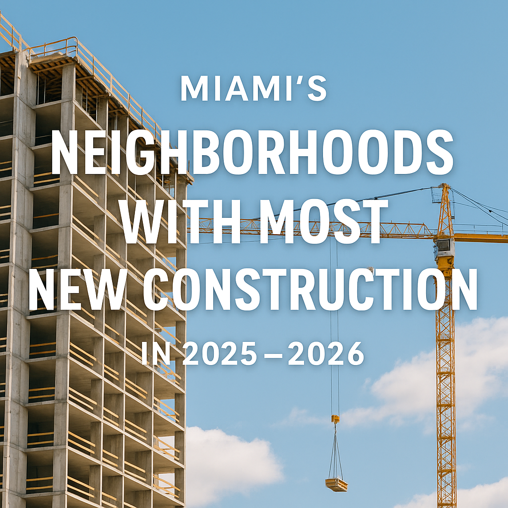 Neighborhoods with Most New Construction