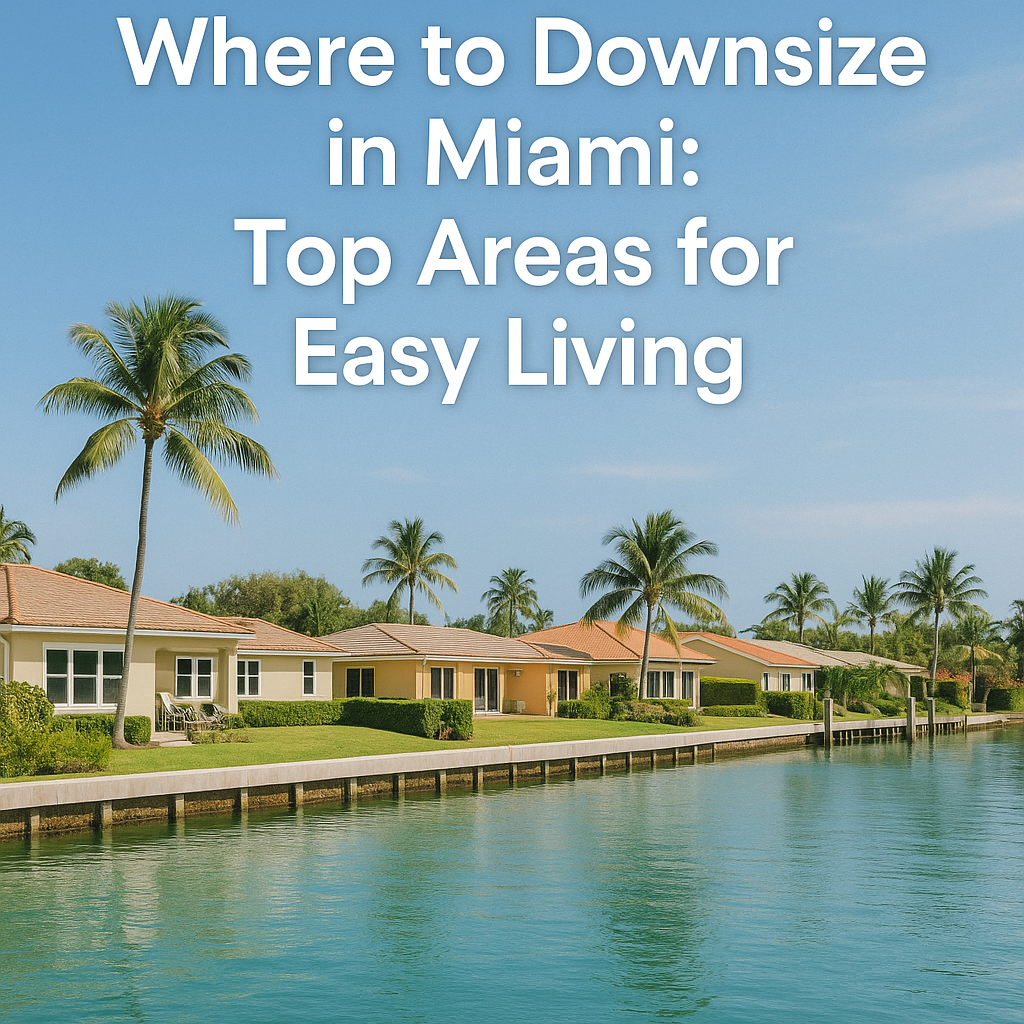 Where to Downsize in Miami: Top Areas for Easy Living
