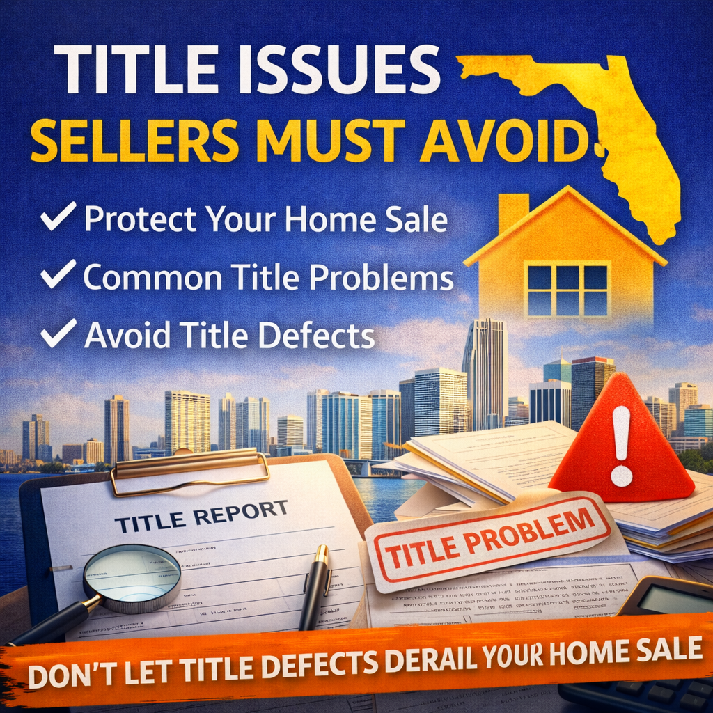 Title Issues Sellers Must Avoid Protect Your Home Sale