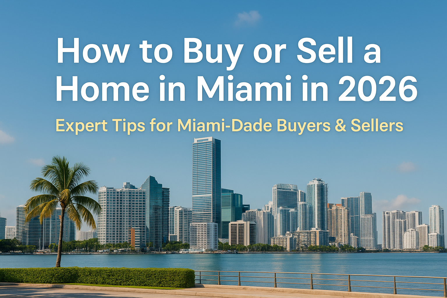 How to Buy or Sell a Home in Miami in 2026 Expert Tips for Miami‑Dade Buyers & Sellers