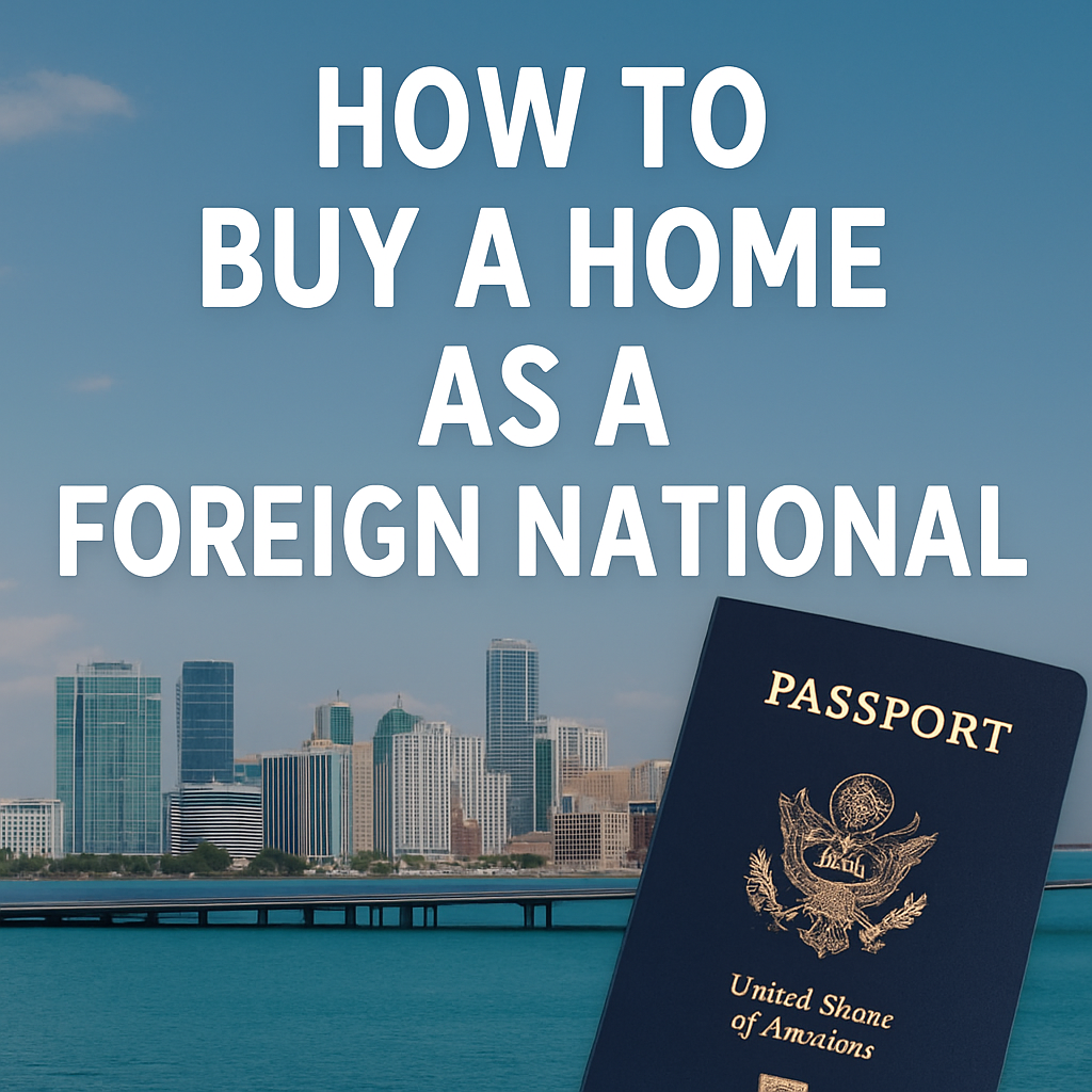 How to Buy a Home as a Foreign National