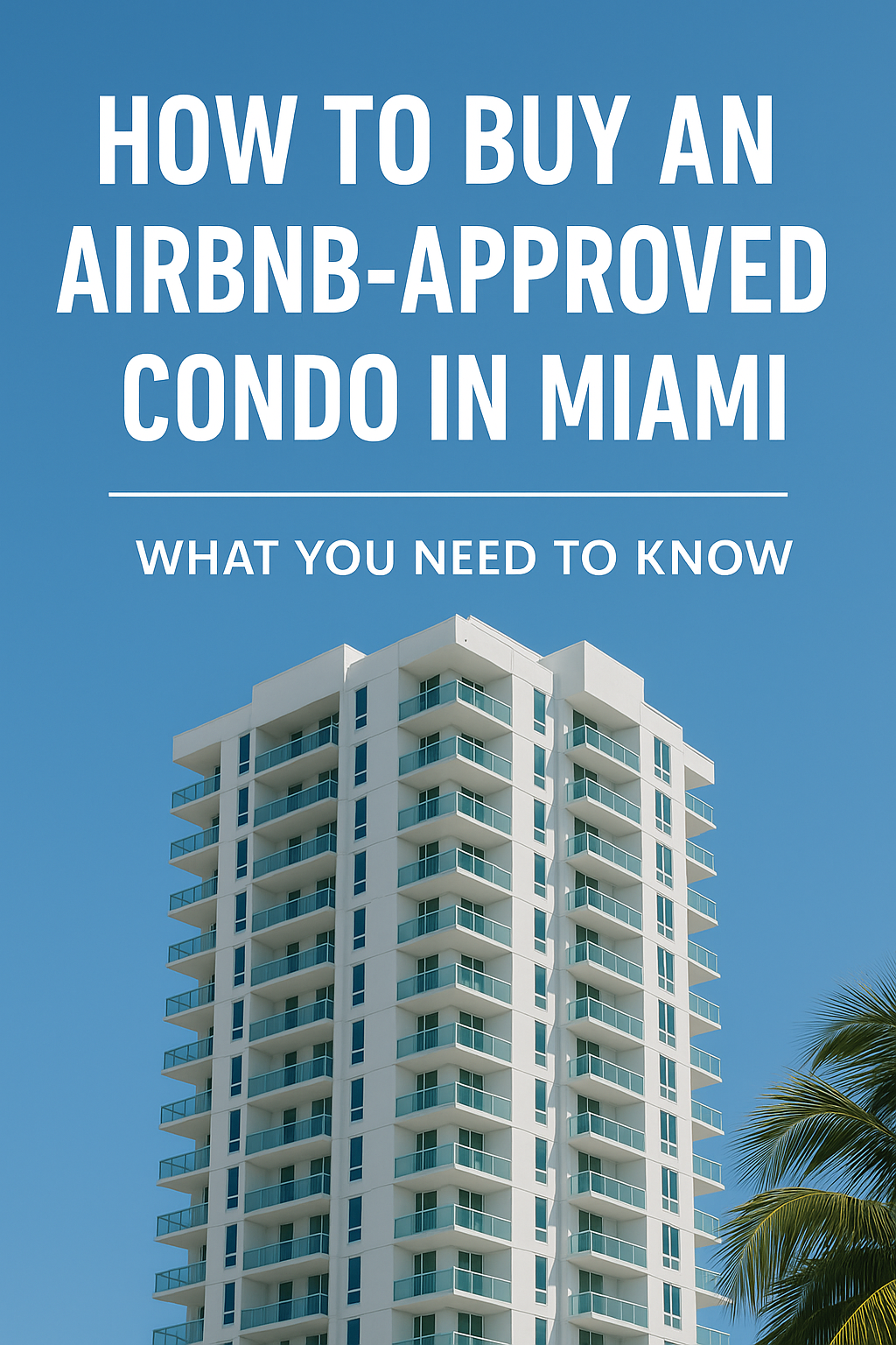 How to Buy an Airbnb‑Approved Condo in Miami | 2025&ndash;2026 Investor Guide
