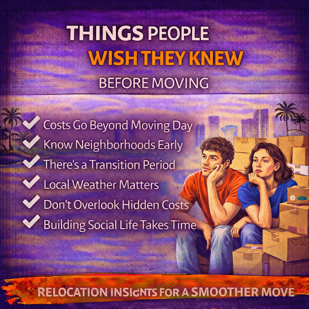 Things People Wish They Knew Before Moving: Relocation Insights for 2026