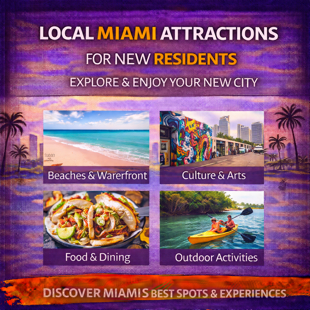 Local Miami Attractions for New Residents 2026 Welcome Guide