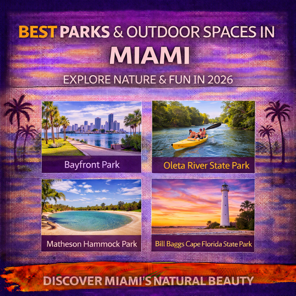 Best Parks & Outdoor Spaces in Miami Nature, Trails & Beaches