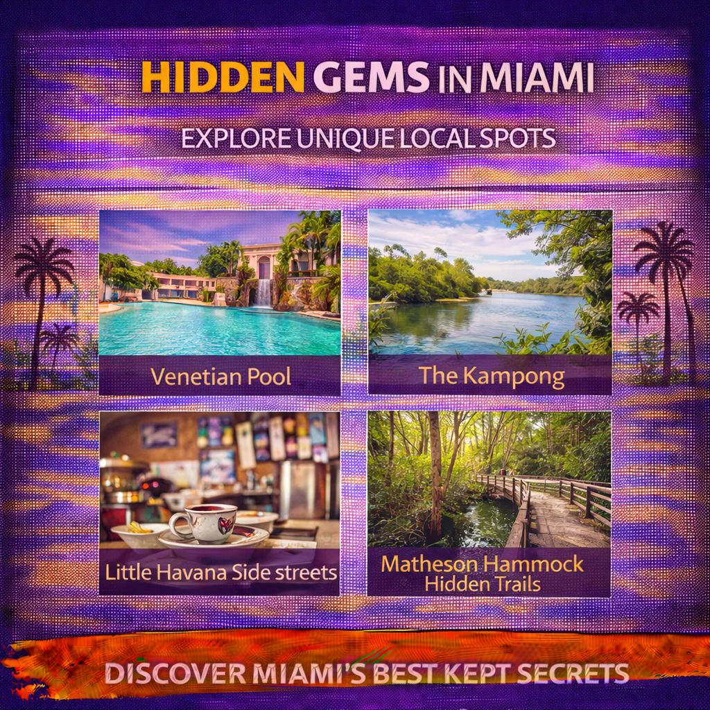 Hidden Gems in Miami Discover Unique Local Spots