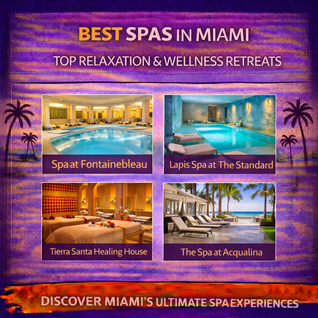 Best Spas in Miami: Top Relaxation & Wellness Retreats