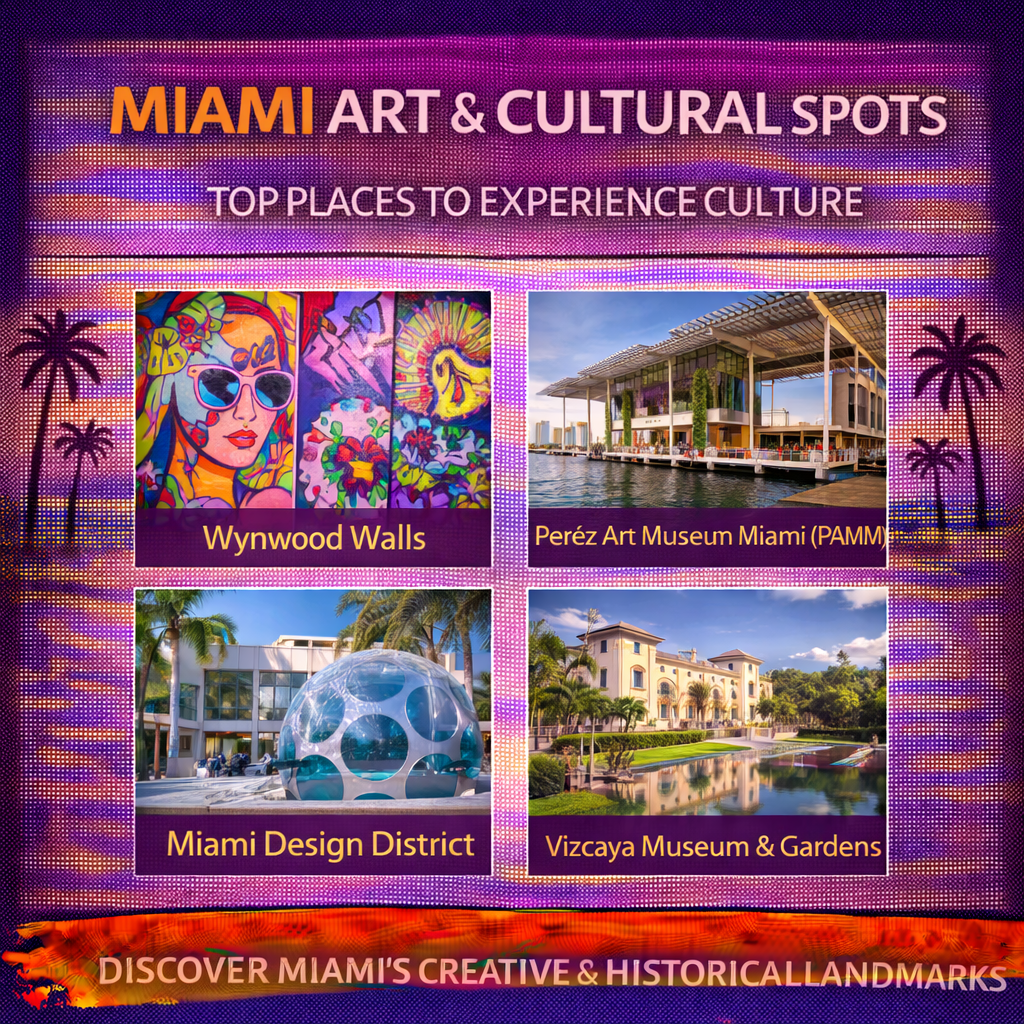 Miami Art & Cultural Spots Top Places to Experience Culture
