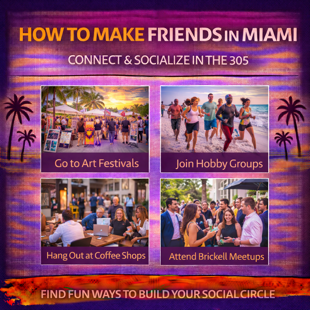 How to Make Friends in Miami: Tips for New Residents
