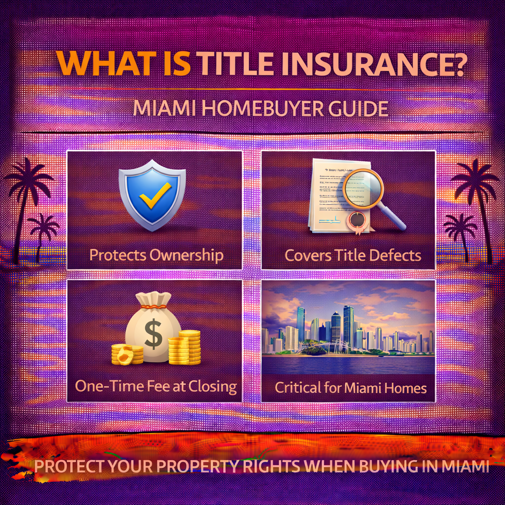What Is Title Insurance? Miami Homebuyer Guide