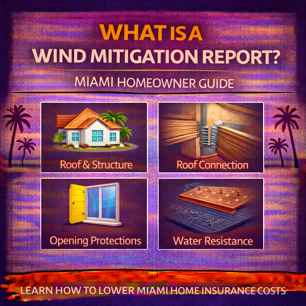 What Is a Wind Mitigation Report? Miami Home Insurance Guide