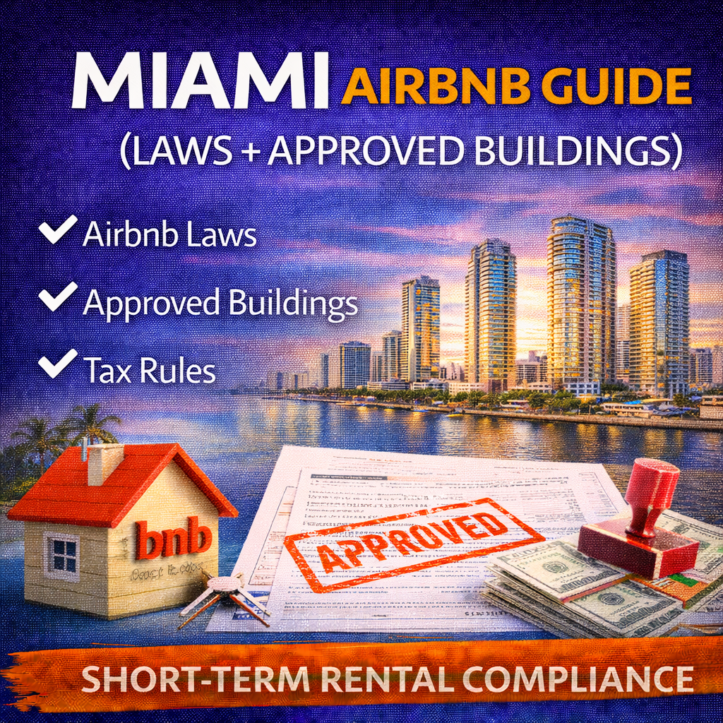 Miami Airbnb Guide: Laws and Approved Buildings for Short‑Term Rentals