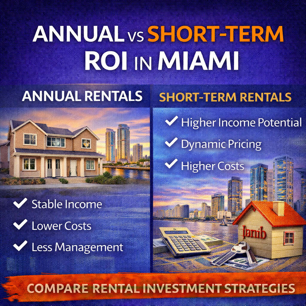 Annual vs Short‑Term ROI in Miami