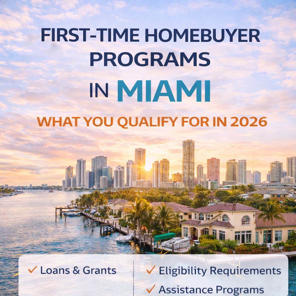 Miami First-Time Homebuyer Programs 2026 Guide