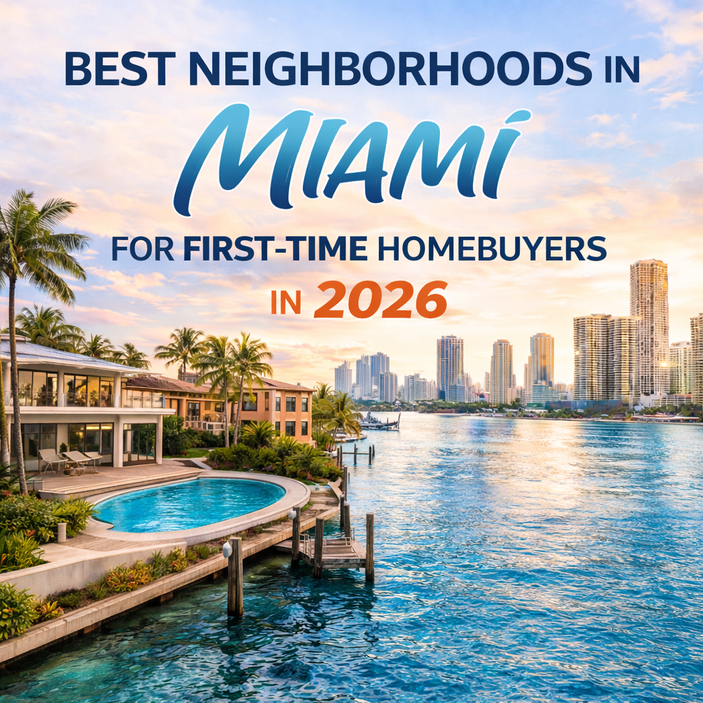 Best Neighborhoods in Miami for First-Time Homebuyers (2026)