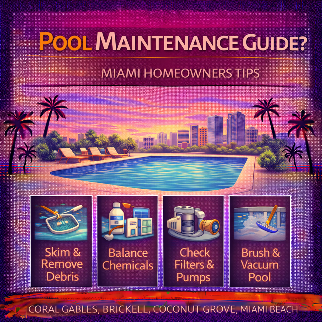 Pool Maintenance Guide Miami Homeowners Tips