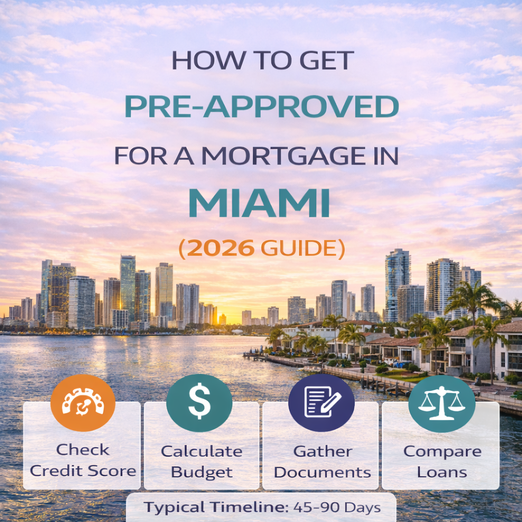 How to Get Pre-Approved in Miami 2026 | Mortgage Guide