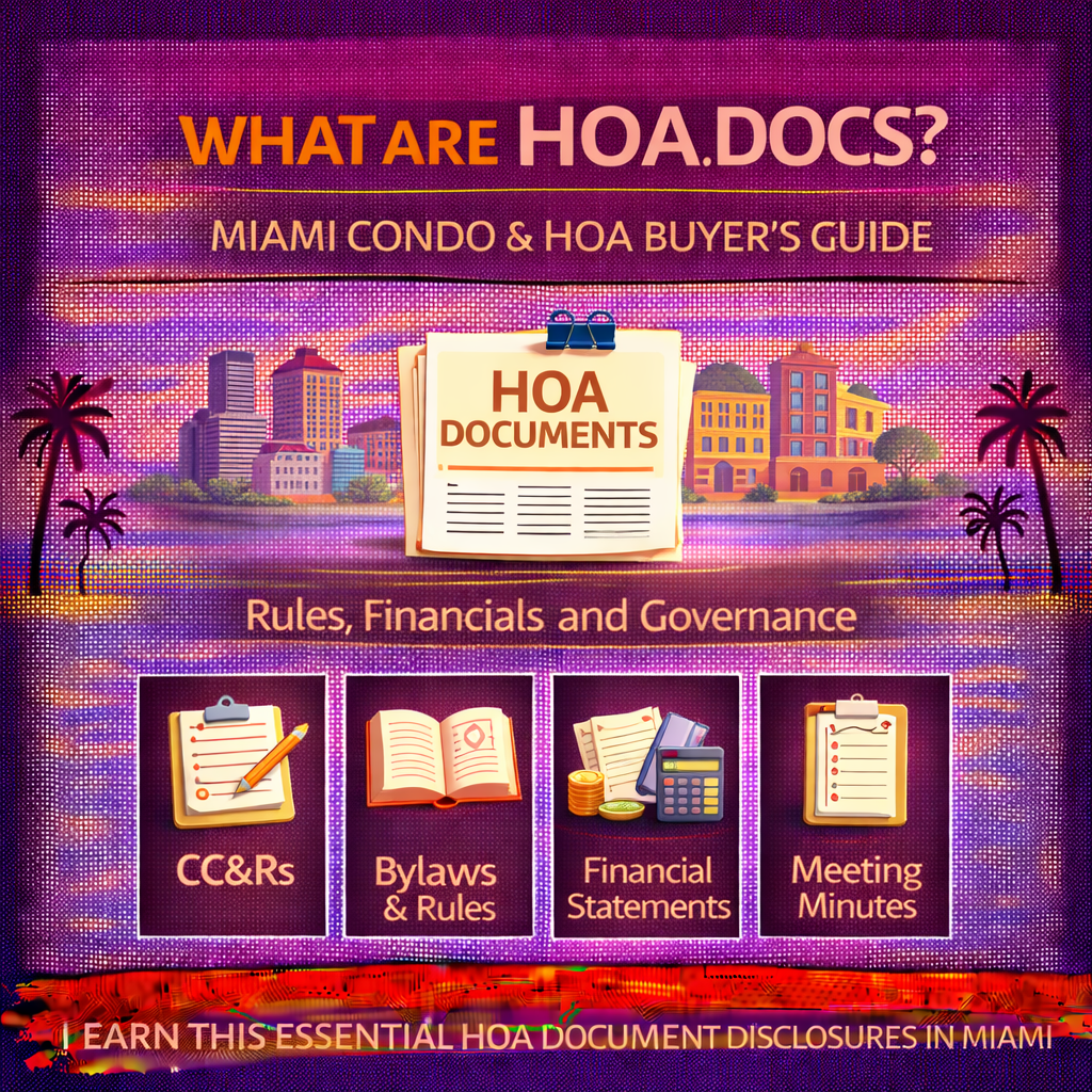 What Are HOA Docs? Miami Condo & HOA Buyer's Guide
