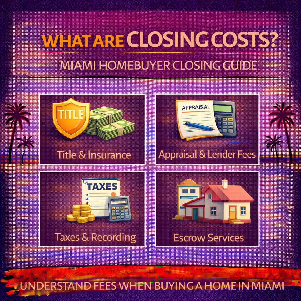 What Are Closing Costs Miami Homebuyer Closing Guide