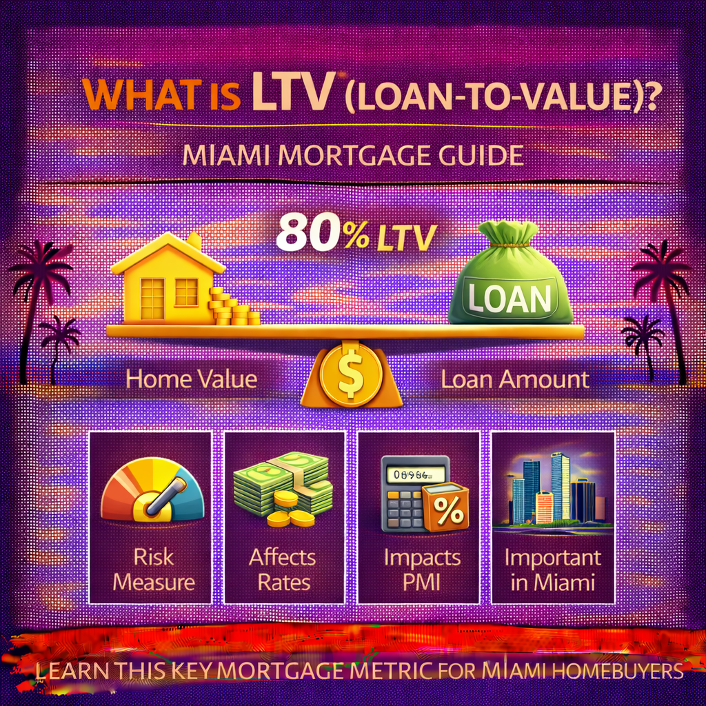 What Is LTV (Loan‑to‑Value)? Miami Mortgage Guide