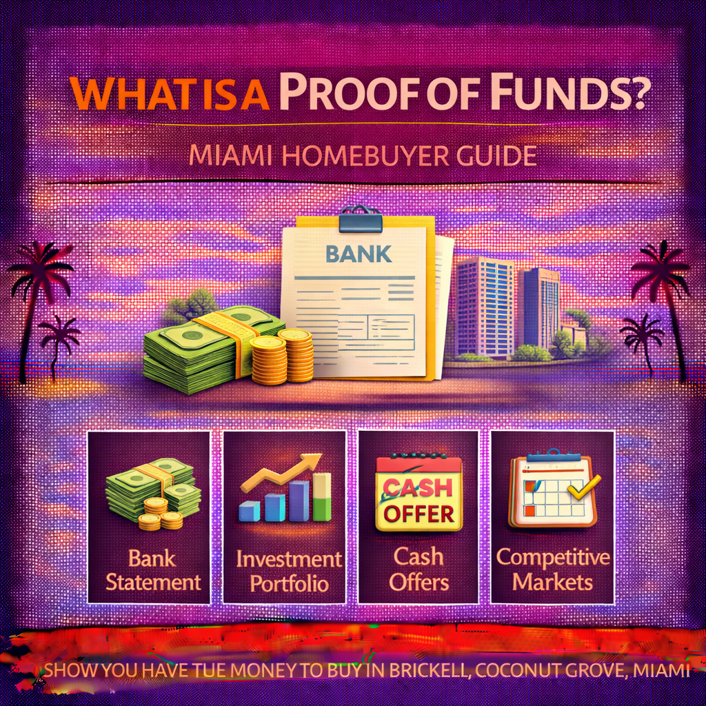 What Is a Proof of Funds? Miami Homebuyer Checklist