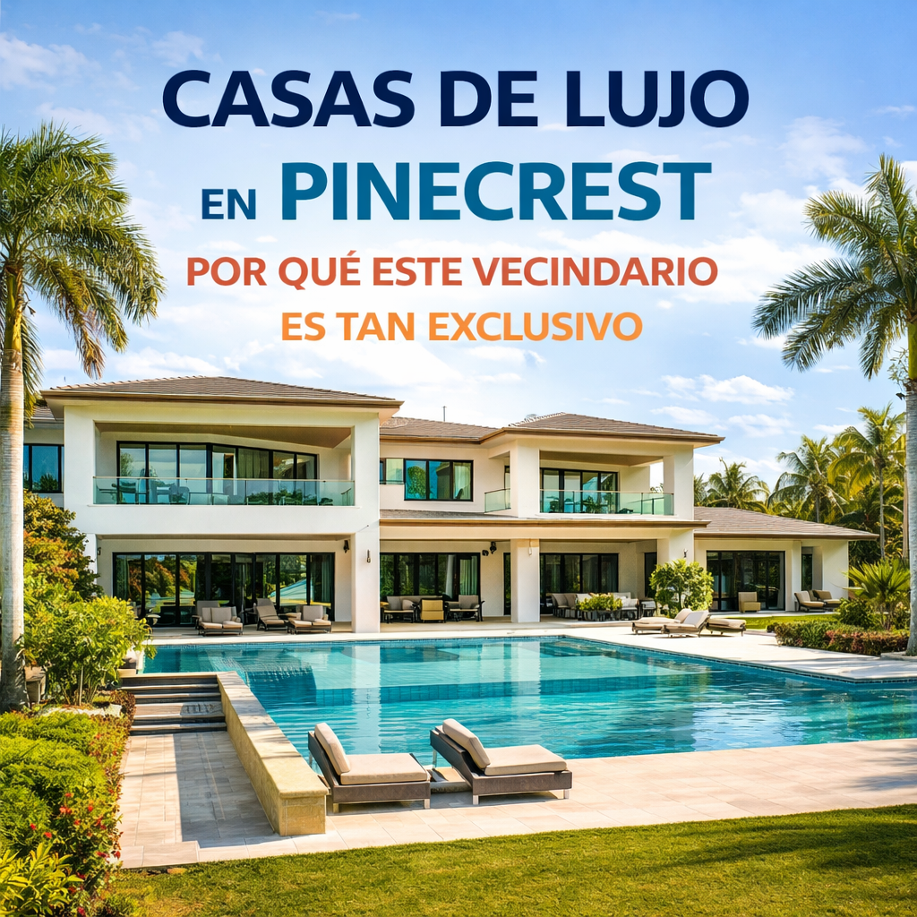 Casas de Lujo en Pinecrest Miami – Guía Completa