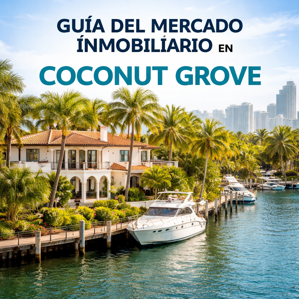 Mercado Inmobiliario en Coconut Grove Miami 2026