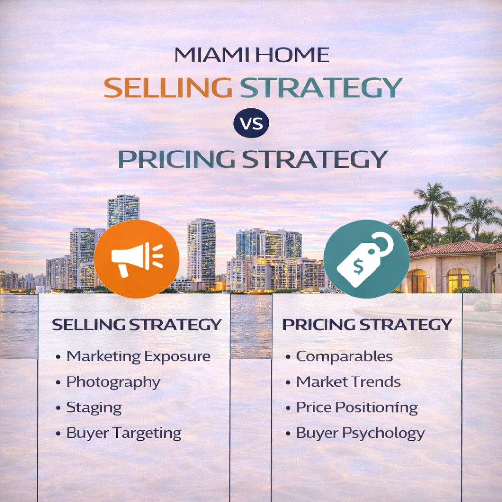 Miami Home Selling Strategy vs Pricing Strategy 2026